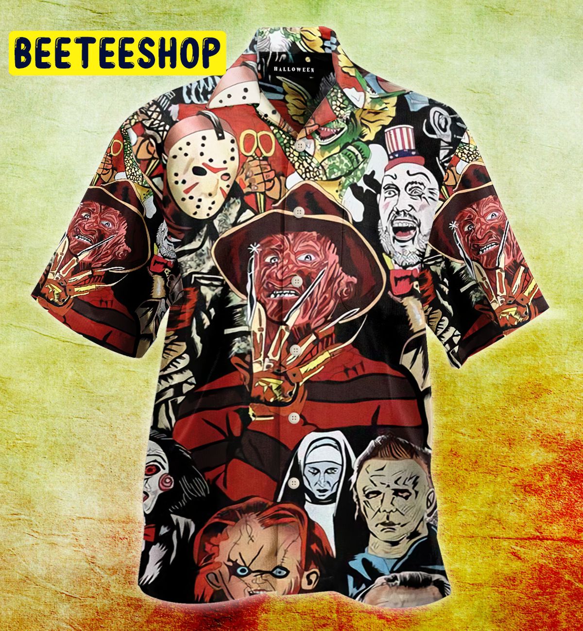 Design Horror Trending Hawaiian Shirt Design Horror Trending Hawaiian Shirt