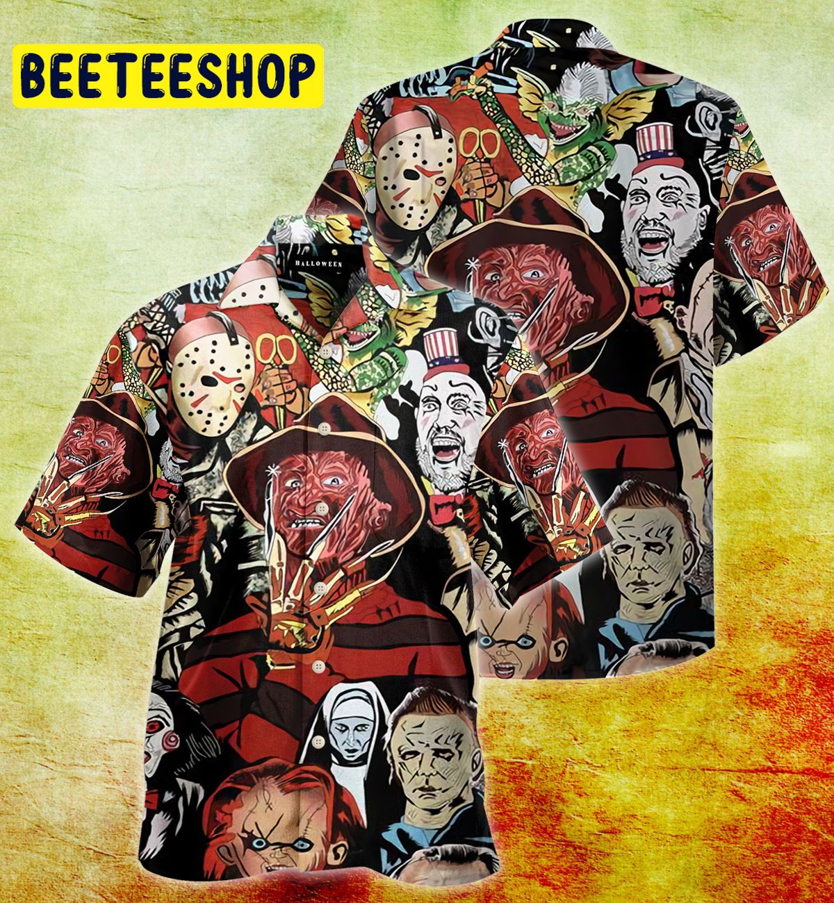 Design Horror Trending Hawaiian Shirt Design Horror Trending Hawaiian Shirt