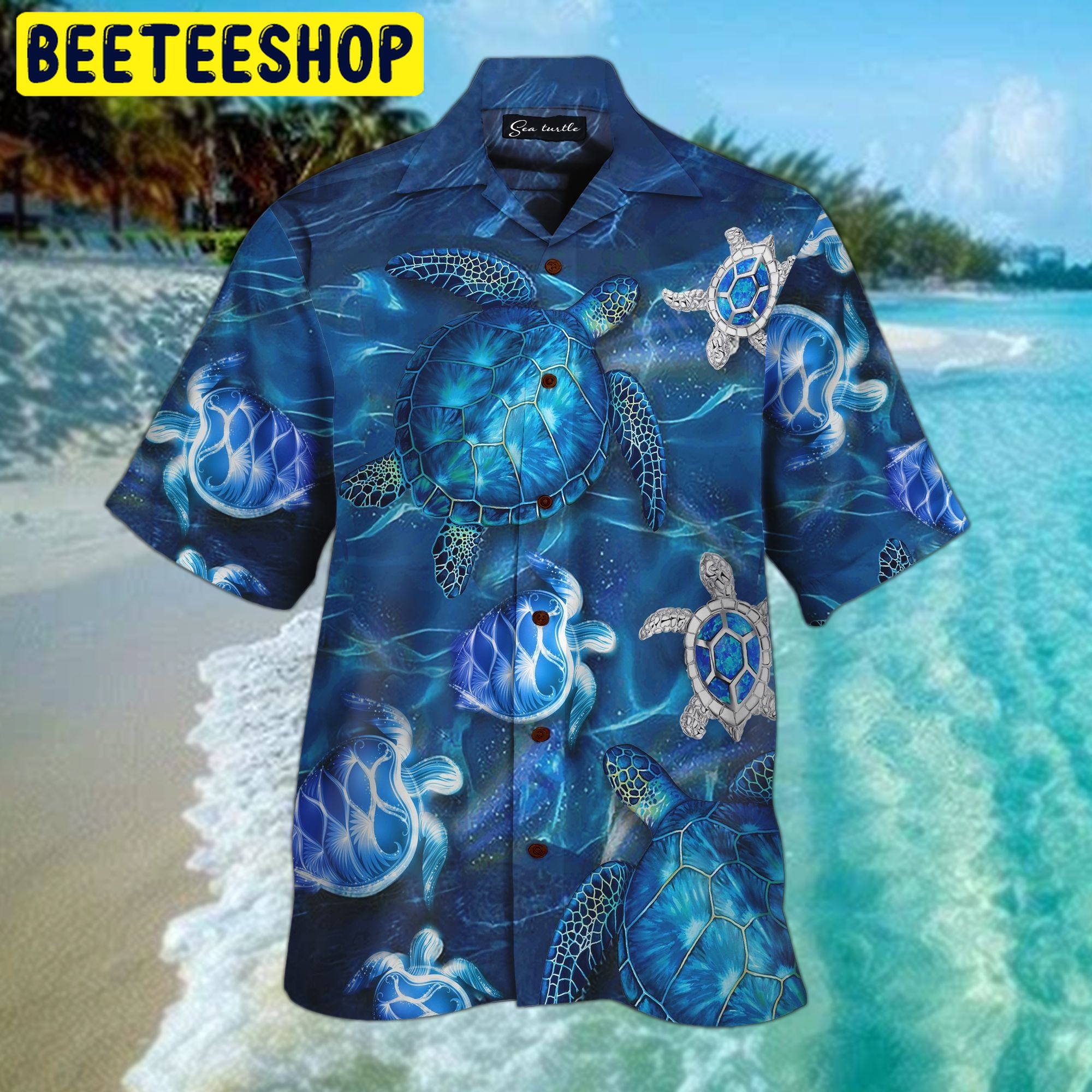 Design Sea Turtle 3D All Over Printed Trending Hawaiian Shirt Design Sea Turtle 3D All Over Printed Trending Hawaiian Shirt