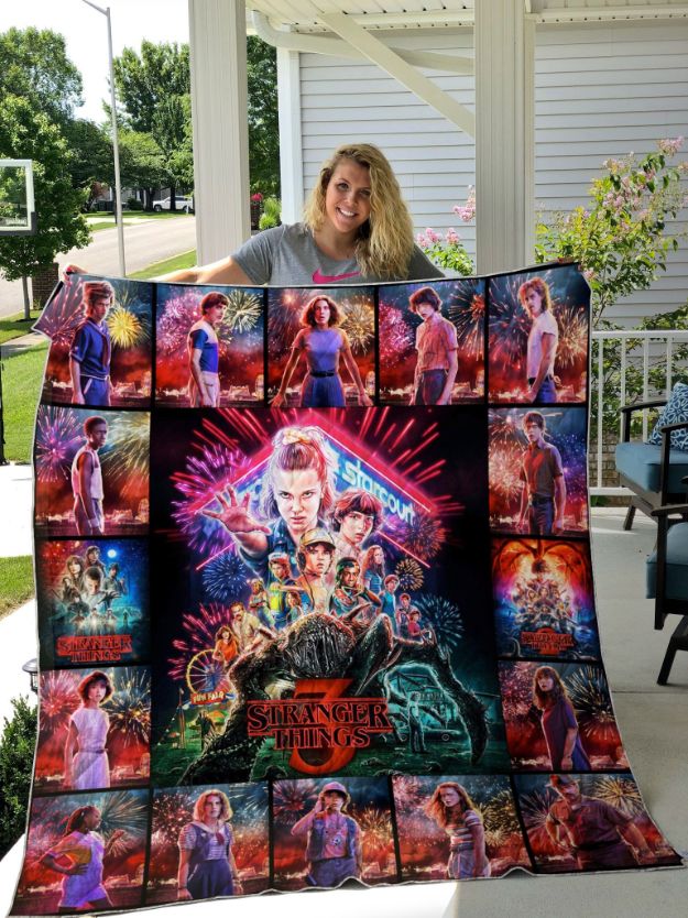 Design Stranger Things Quilt Blanket Design Stranger Things Quilt Blanket