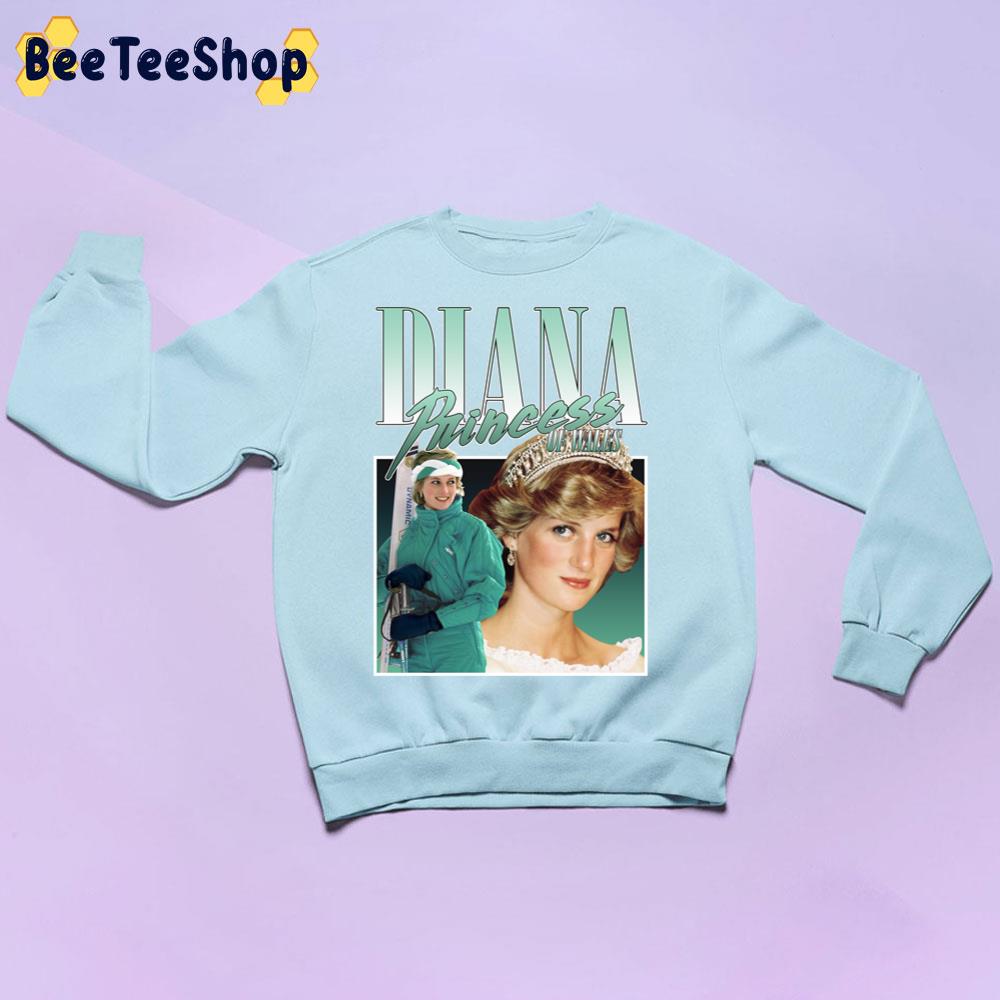 Diana Princess Of Wales 90s Style Trending Unisex Sweatshirt Diana Princess Of Wales 90s Style Trending Unisex Sweatshirt
