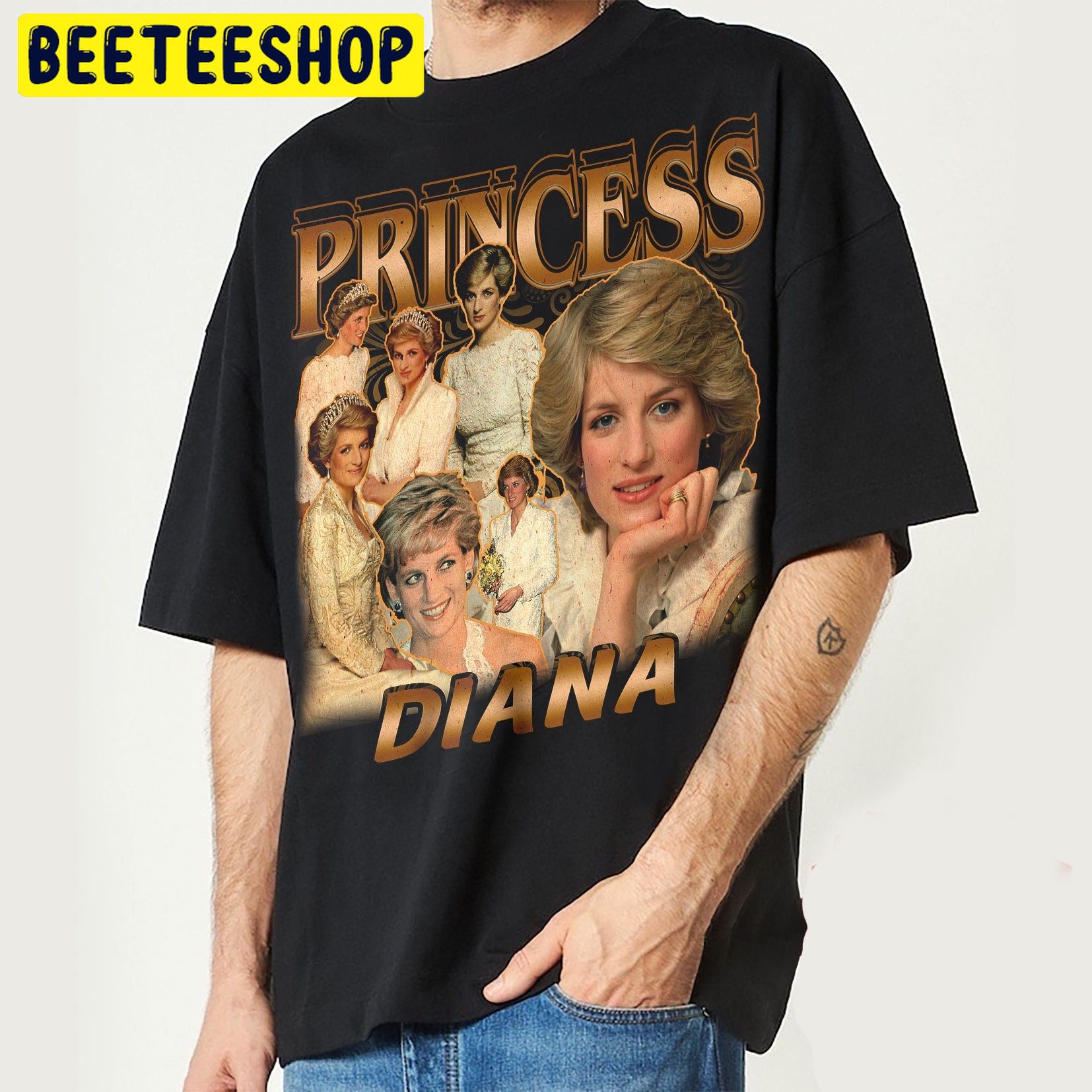 Diana Princess Of Wales Vintage Trending Unisex Shirt Diana Princess Of Wales Vintage Trending Unisex Shirt
