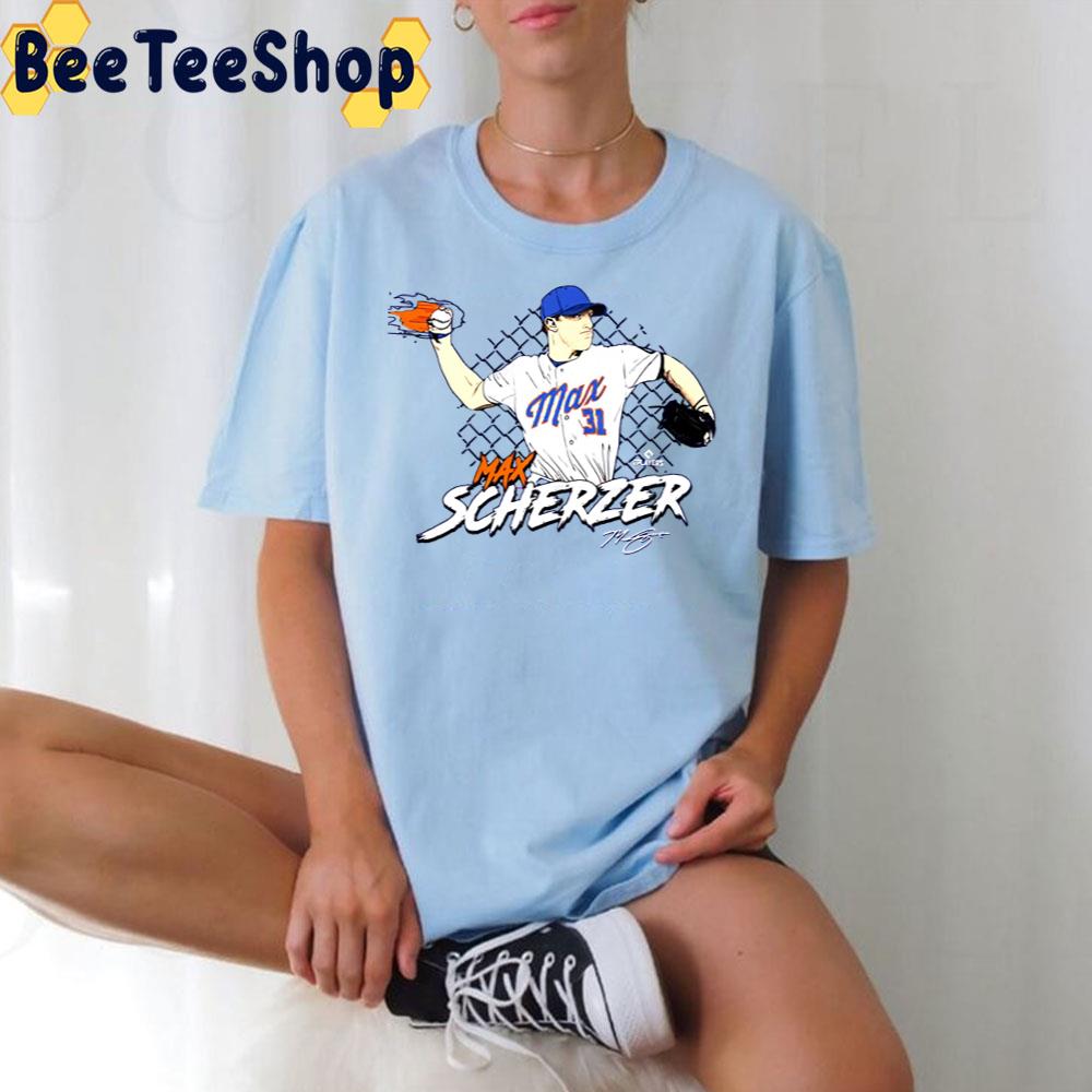 Digital Art Max Scherzer Baseball Trending Unisex T-Shirt Digital Art Max Scherzer Baseball Trending Unisex T-Shirt