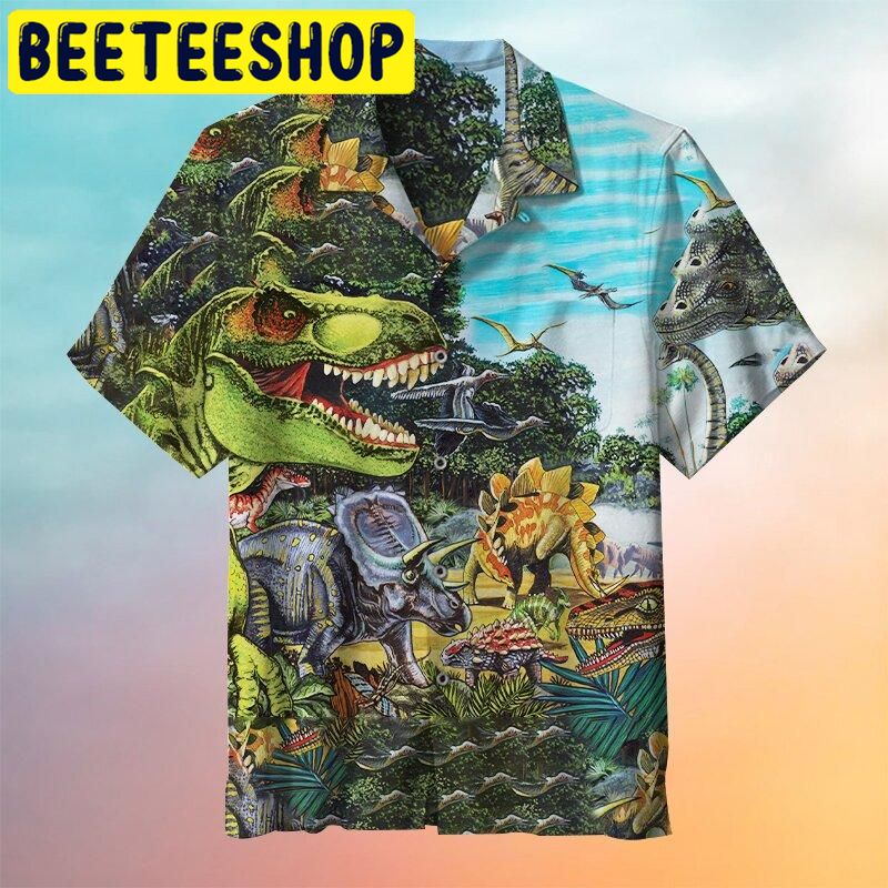 Dinosaur Hawaiian Shirt 6359 Dinosaur Hawaiian Shirt 6359