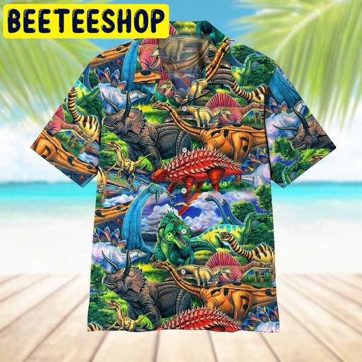 Dinosaur Hawaiian Shirt 7359 Dinosaur Hawaiian Shirt 7359