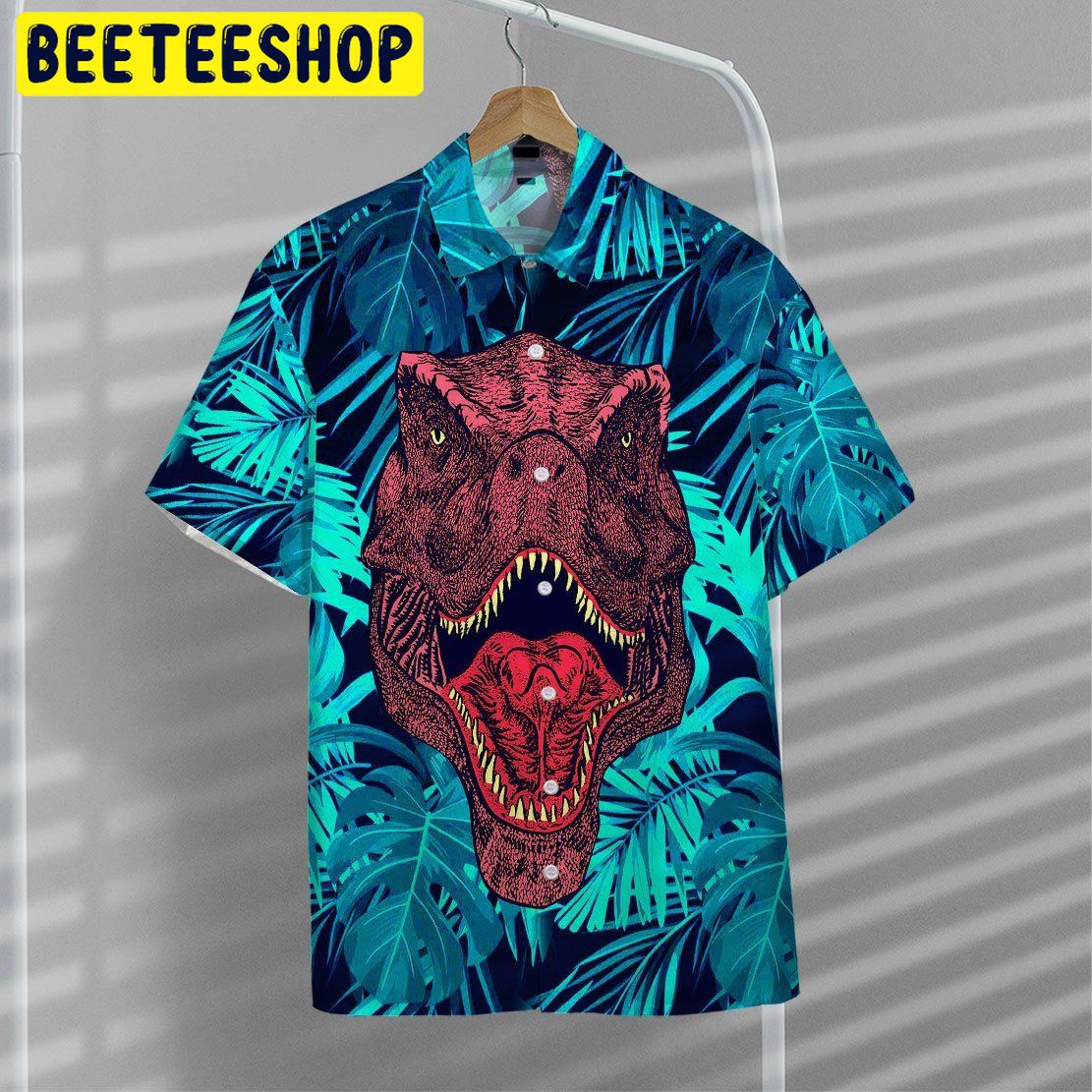 Dinosaur Trending Hawaiian Shirt Dinosaur Trending Hawaiian Shirt
