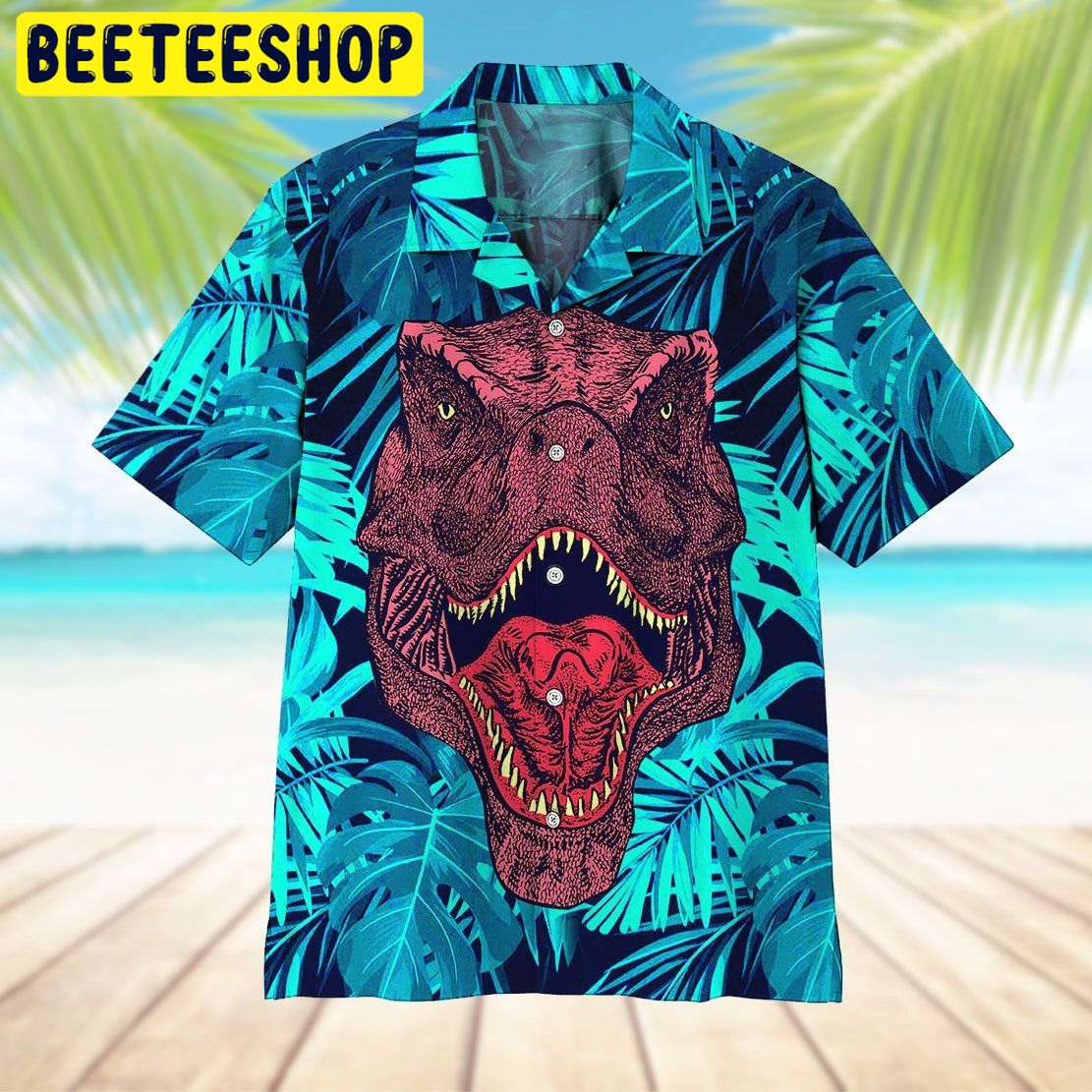 Dinosaur Trending Hawaiian Shirt Dinosaur Trending Hawaiian Shirt