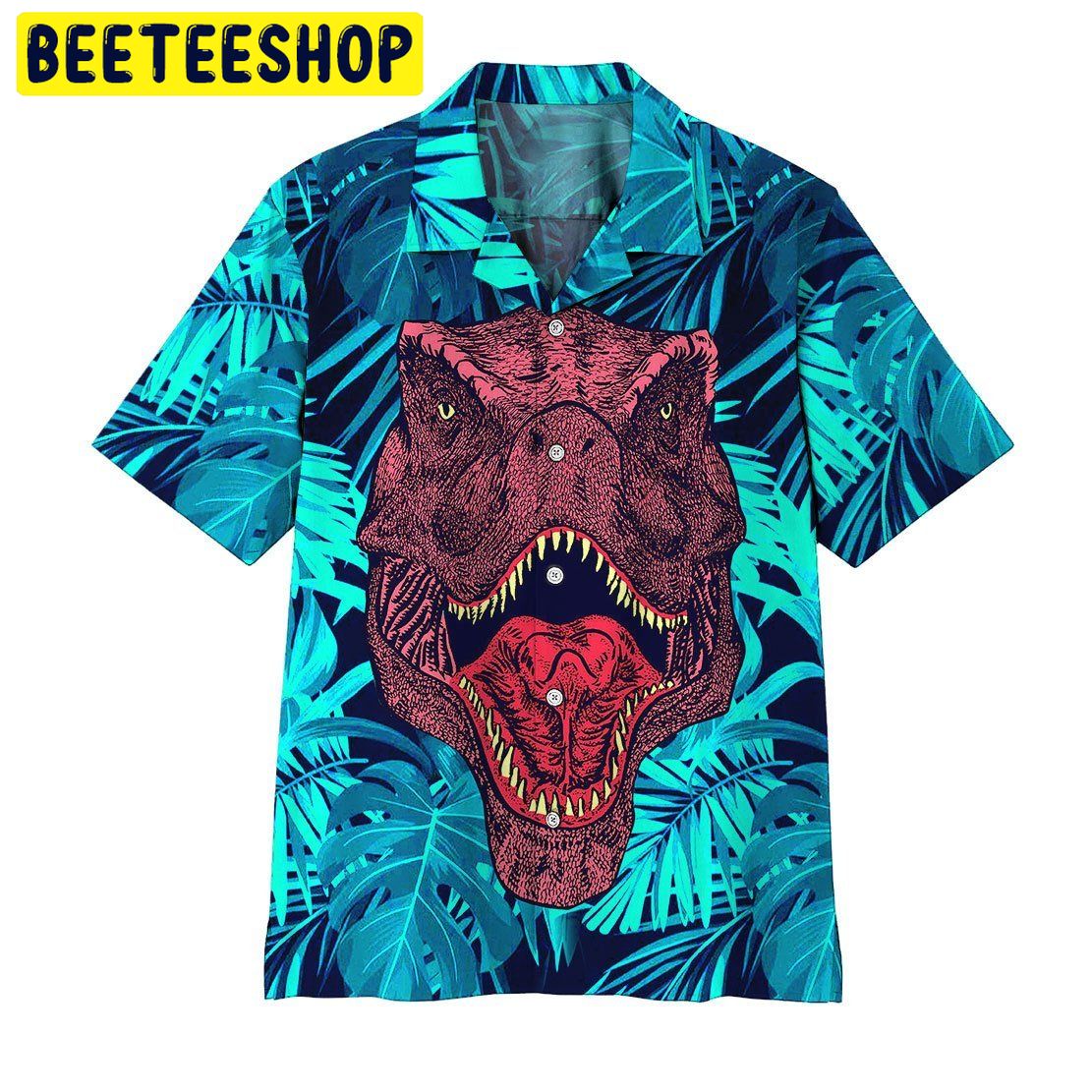 Dinosaur Trending Hawaiian Shirt Dinosaur Trending Hawaiian Shirt