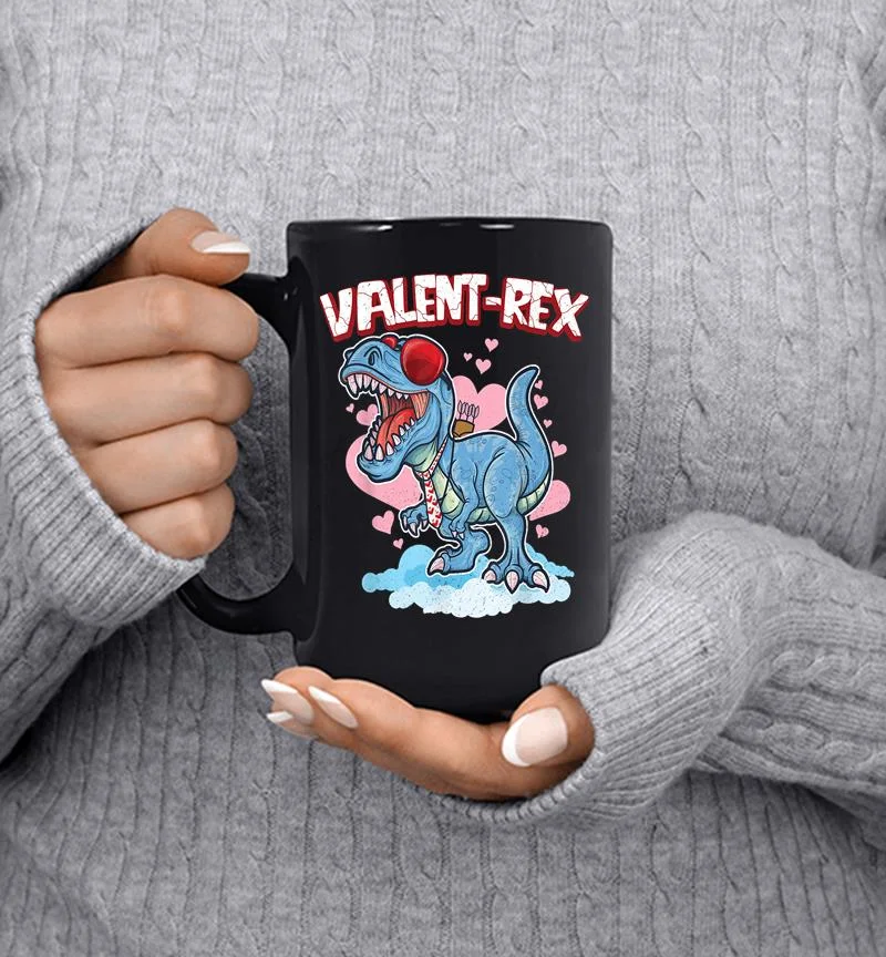 Dinosaur Valentine T Rex Valentines Day Valent-rex Trex Mug Dinosaur Valentine T Rex Valentines Day Valent-rex Trex Mug