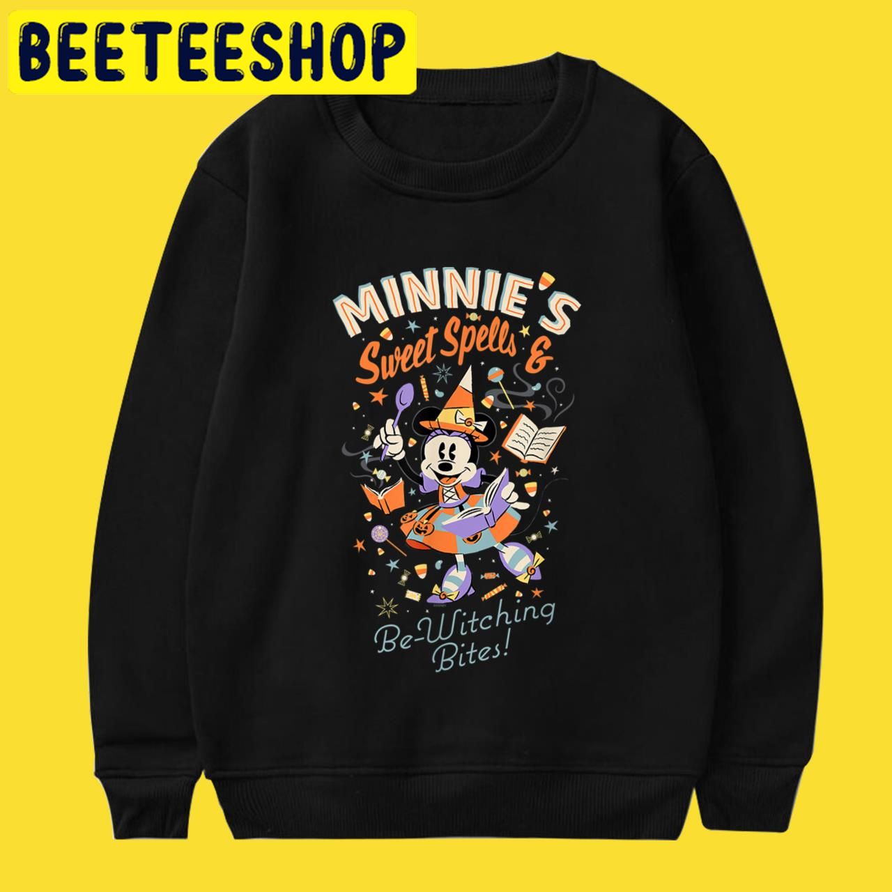 Disney Disney Minnie's Sweet Spells In 2022 Halloween Trending Unisex T-Shirt Disney Disney Minnie's Sweet Spells In 2022 Halloween Trending Unisex T-Shirt