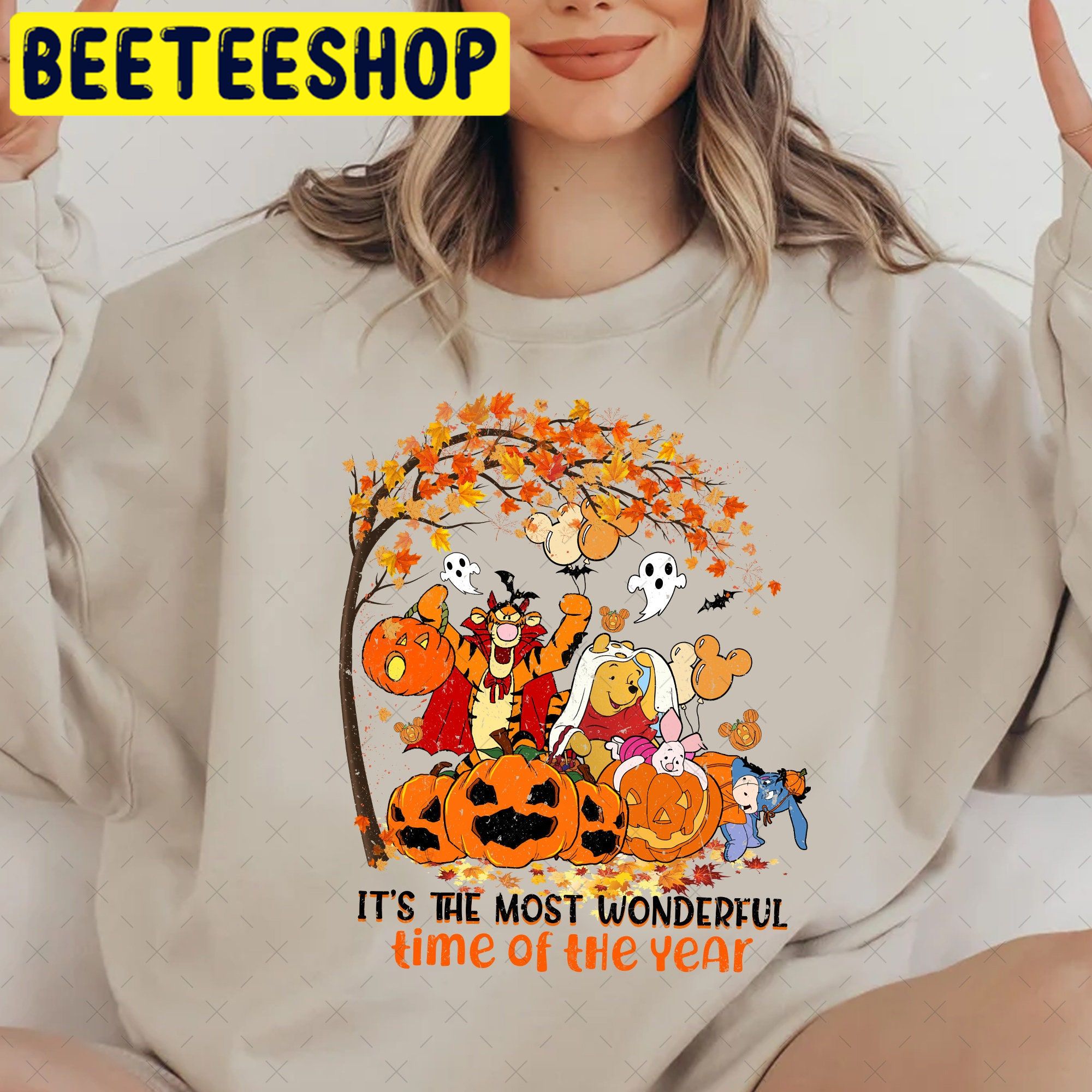 Disney Fall Piglet Winnie The Pooh Halloween Trending Unisex Shirt Disney Fall Piglet Winnie The Pooh Halloween Trending Unisex Shirt