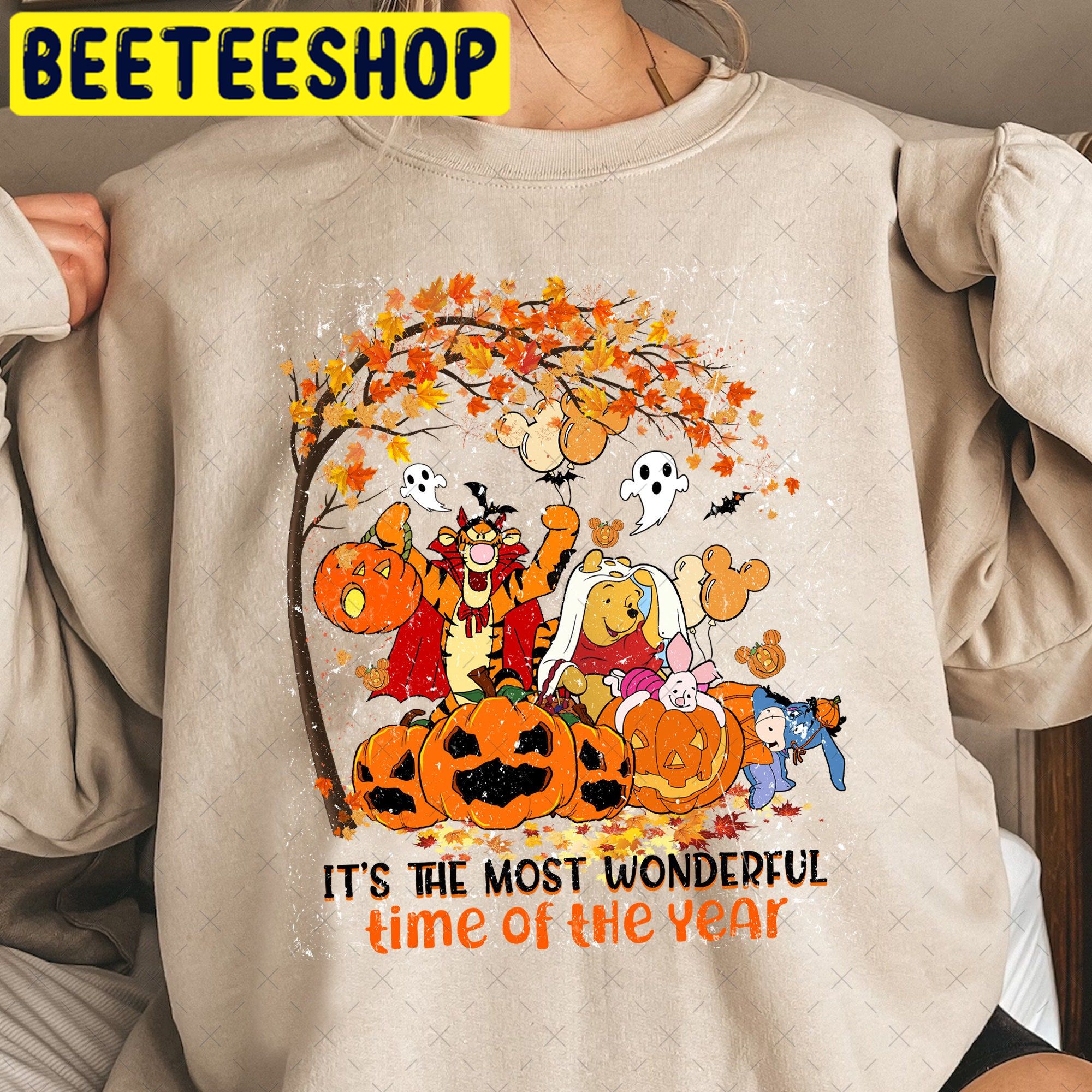Disney Fall Piglet Winnie The Pooh Halloween Trending Unisex Shirt Disney Fall Piglet Winnie The Pooh Halloween Trending Unisex Shirt