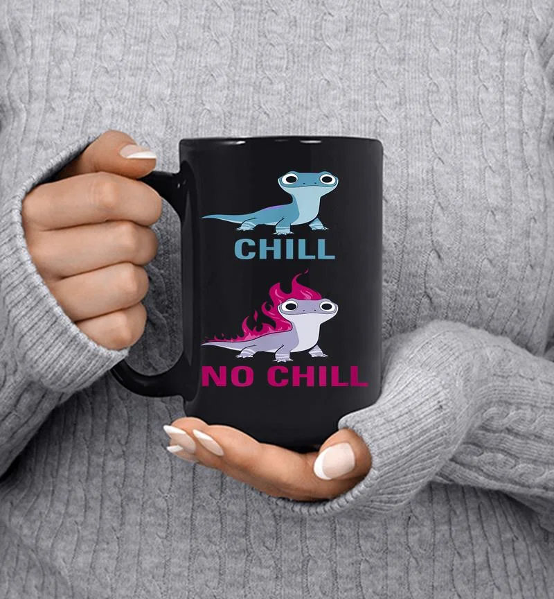 Disney Frozen 2 Salamander Chill vs No Chill Mug Disney Frozen 2 Salamander Chill vs No Chill Mug