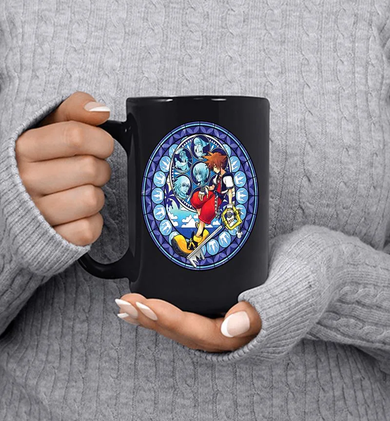 Disney Kingdom Hearts Sora Keyblade Mosaic Mug Disney Kingdom Hearts Sora Keyblade Mosaic Mug