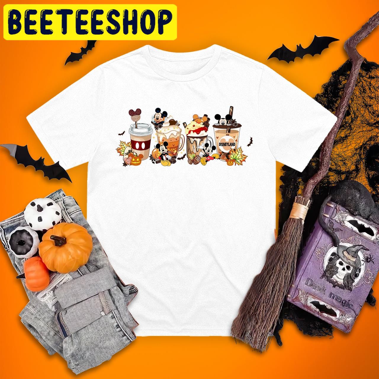 Disney Little Miss Coffee LattePumpkin Spice Fall Vibes Halloween Trending Unisex T-Shirt Disney Little Miss Coffee LattePumpkin Spice Fall Vibes Halloween Trending Unisex T-Shirt