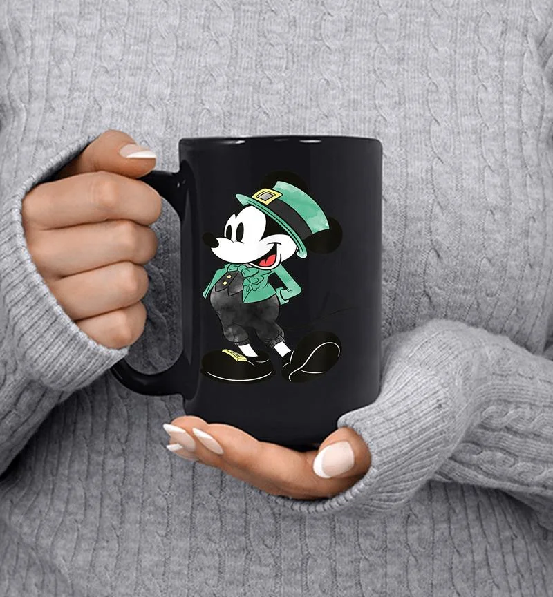 Disney Mickey Mouse Irish Costume St. Patrick 039s Day Mug Disney Mickey Mouse Irish Costume St. Patrick 039s Day Mug