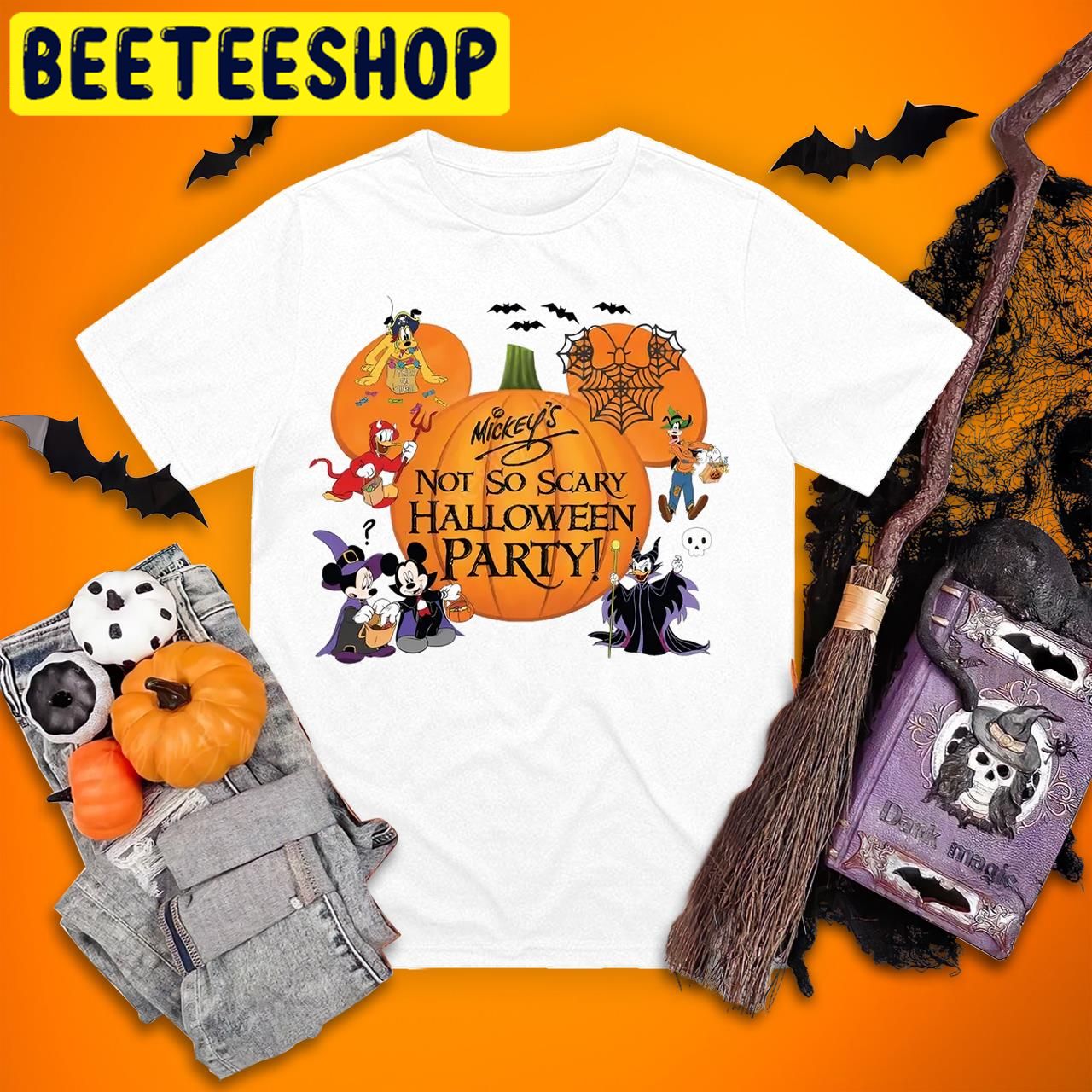 Disney Mickey's Not So Scary Halloween Party Halloween Trending Unisex T-Shirt Disney Mickey's Not So Scary Halloween Party Halloween Trending Unisex T-Shirt