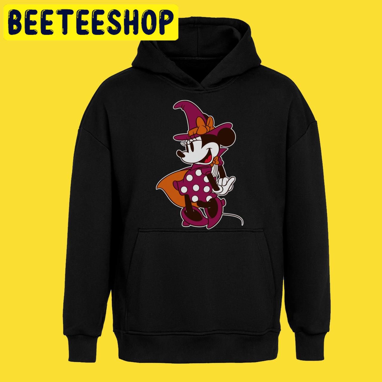 Disney Minnie Mouse in Witch Costume Halloween Trending Unisex T-Shirt Disney Minnie Mouse in Witch Costume Halloween Trending Unisex T-Shirt