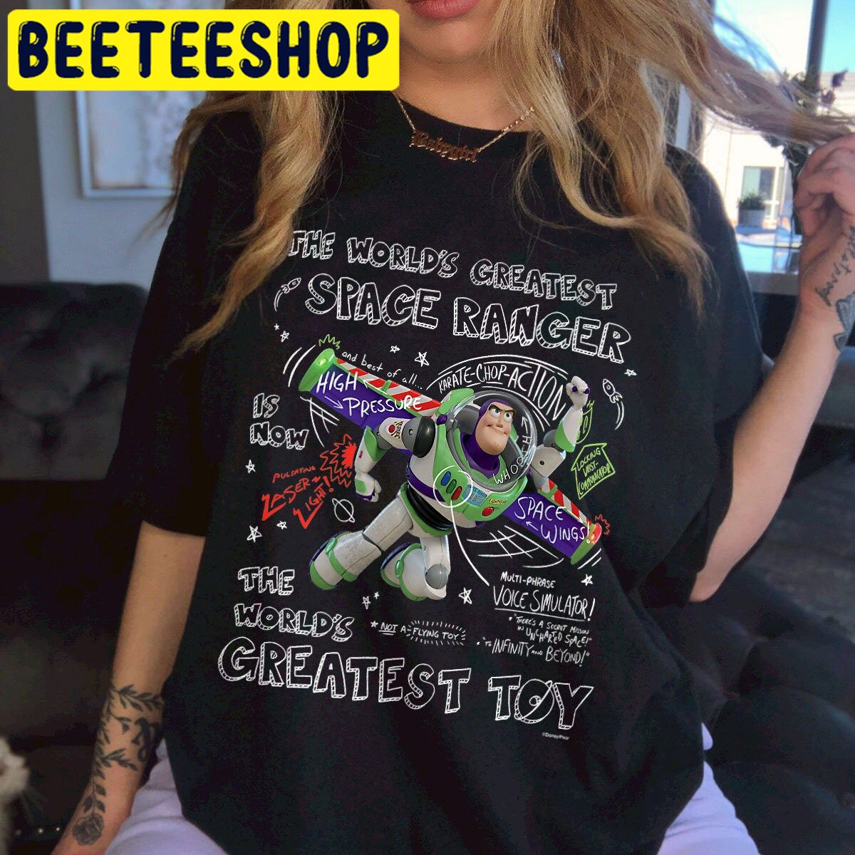 Disney Pixar Toy Story Buzz No Signs Of Halloween Candy Trending Unisex Shirt Disney Pixar Toy Story Buzz No Signs Of Halloween Candy Trending Unisex Shirt