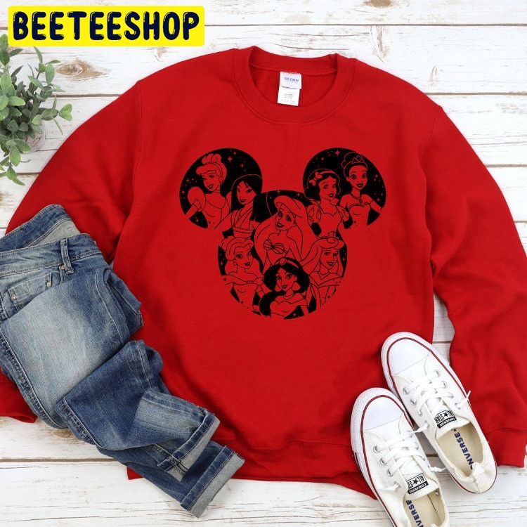 Disney Princesses Trending Unisex Shirt Disney Princesses Trending Unisex Shirt
