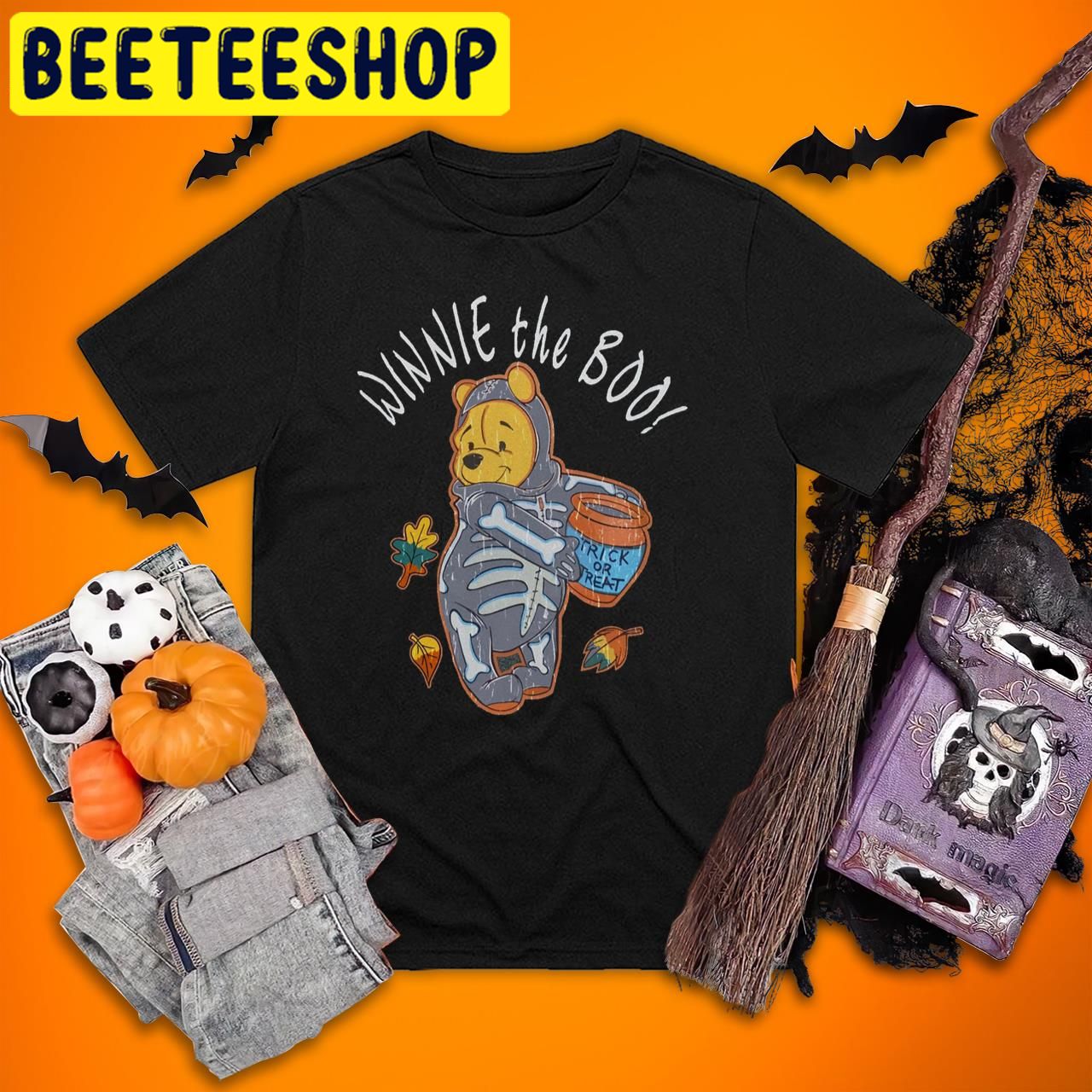 Disney Retro Winnie The Boo Halloween Trending Unisex T-Shirt Disney Retro Winnie The Boo Halloween Trending Unisex T-Shirt