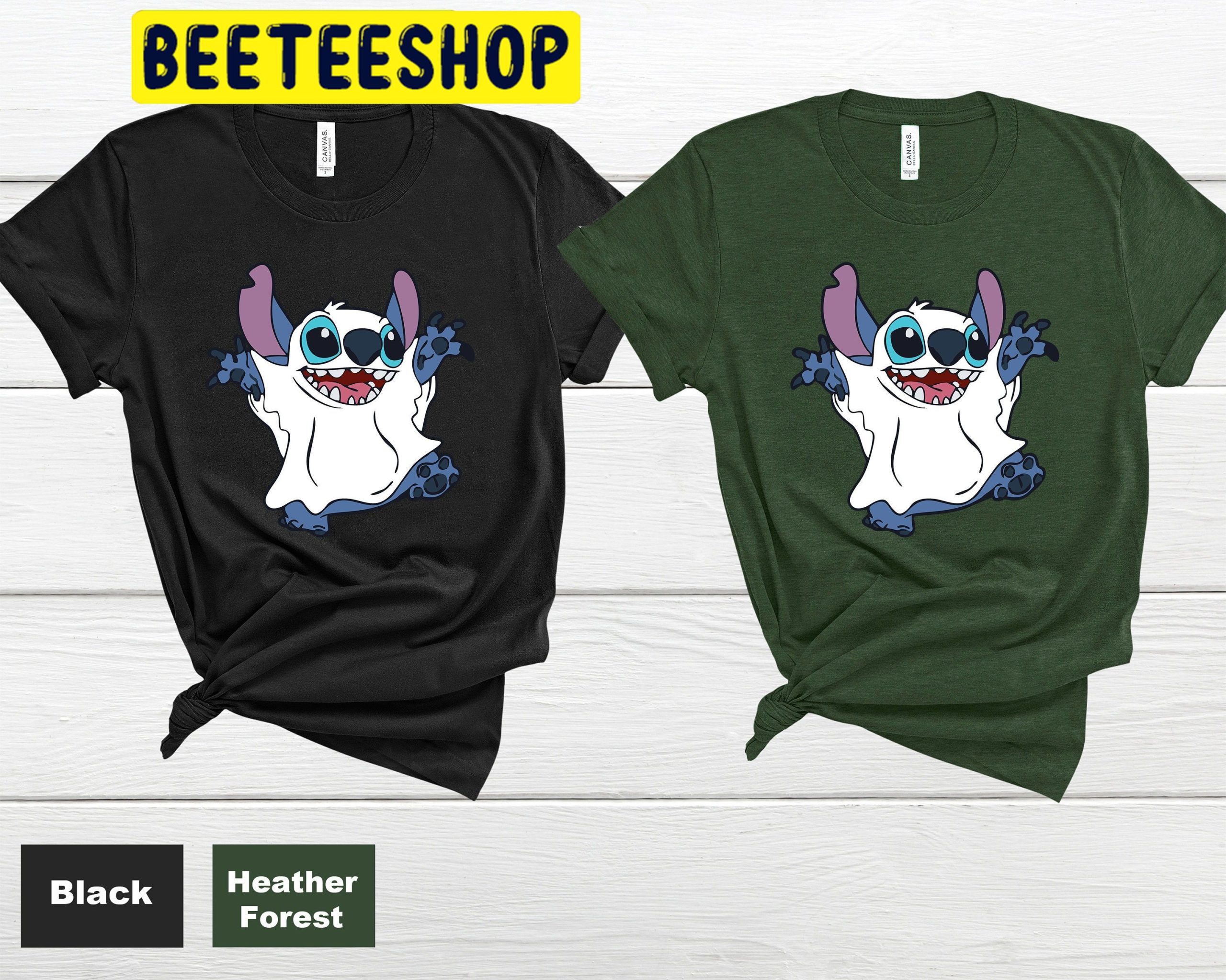 Disney Stitch Ghost HalloweenTrending Unisex Shirt Disney Stitch Ghost HalloweenTrending Unisex Shirt
