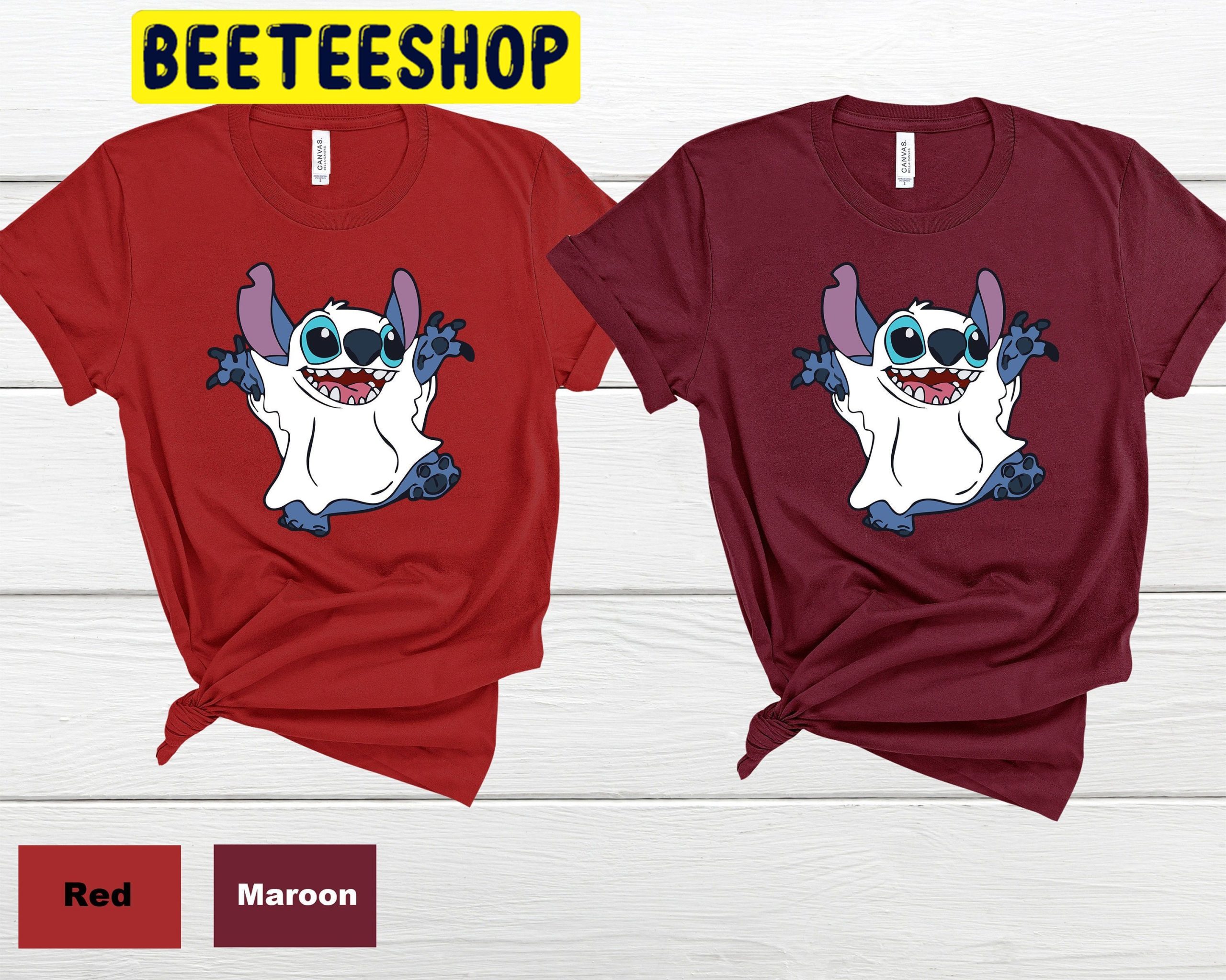 Disney Stitch Ghost HalloweenTrending Unisex Shirt Disney Stitch Ghost HalloweenTrending Unisex Shirt