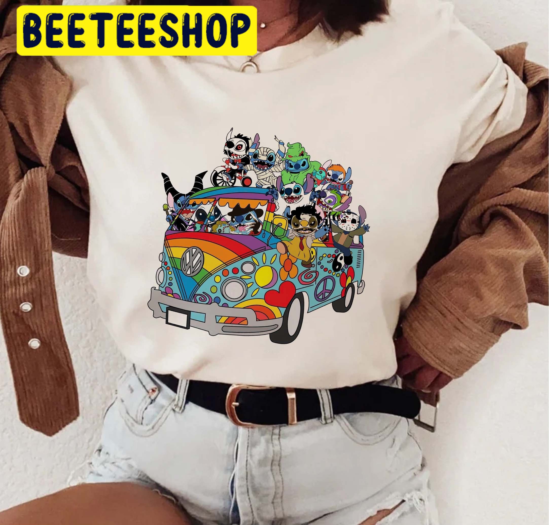 Disney Stitch Trick Or Treat Characters HalloweenTrending Unisex Shirt Disney Stitch Trick Or Treat Characters HalloweenTrending Unisex Shirt