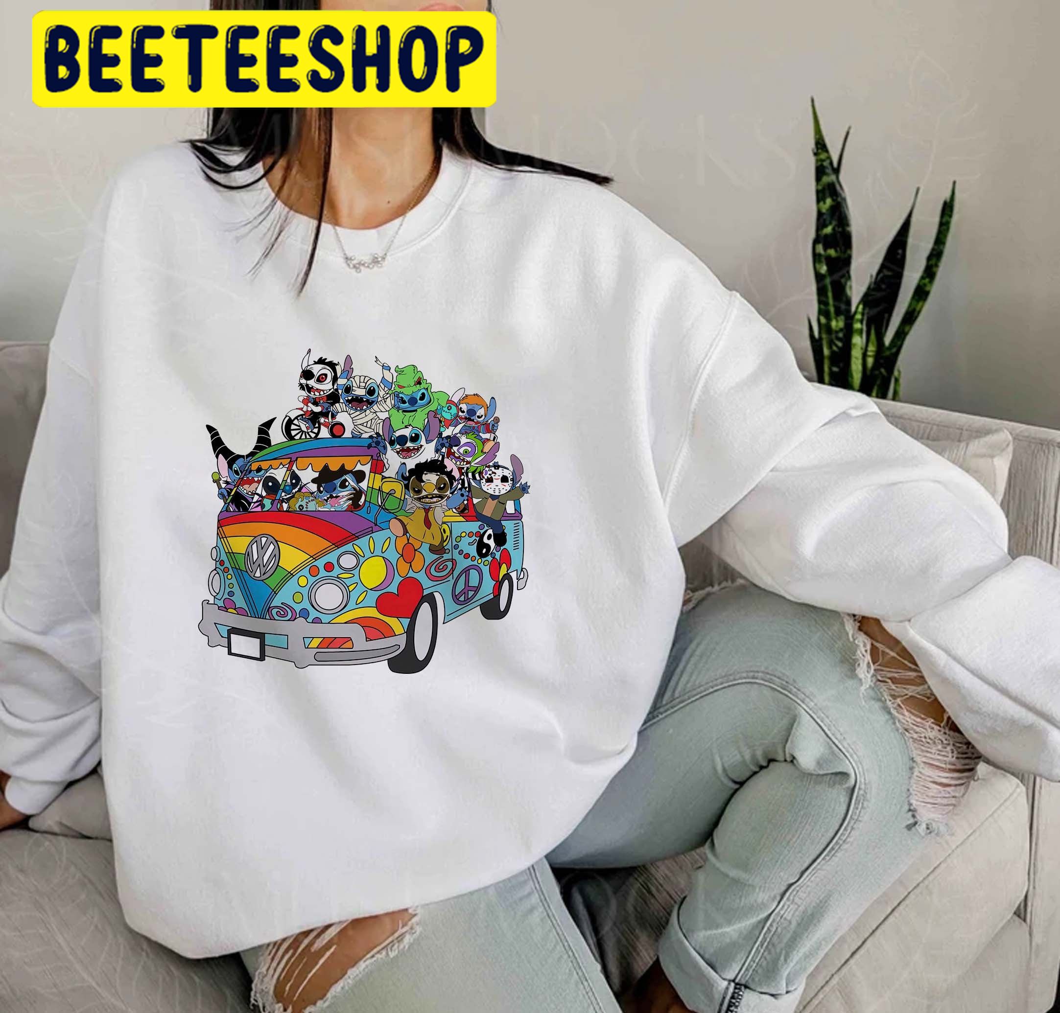 Disney Stitch Trick Or Treat Characters HalloweenTrending Unisex Shirt Disney Stitch Trick Or Treat Characters HalloweenTrending Unisex Shirt