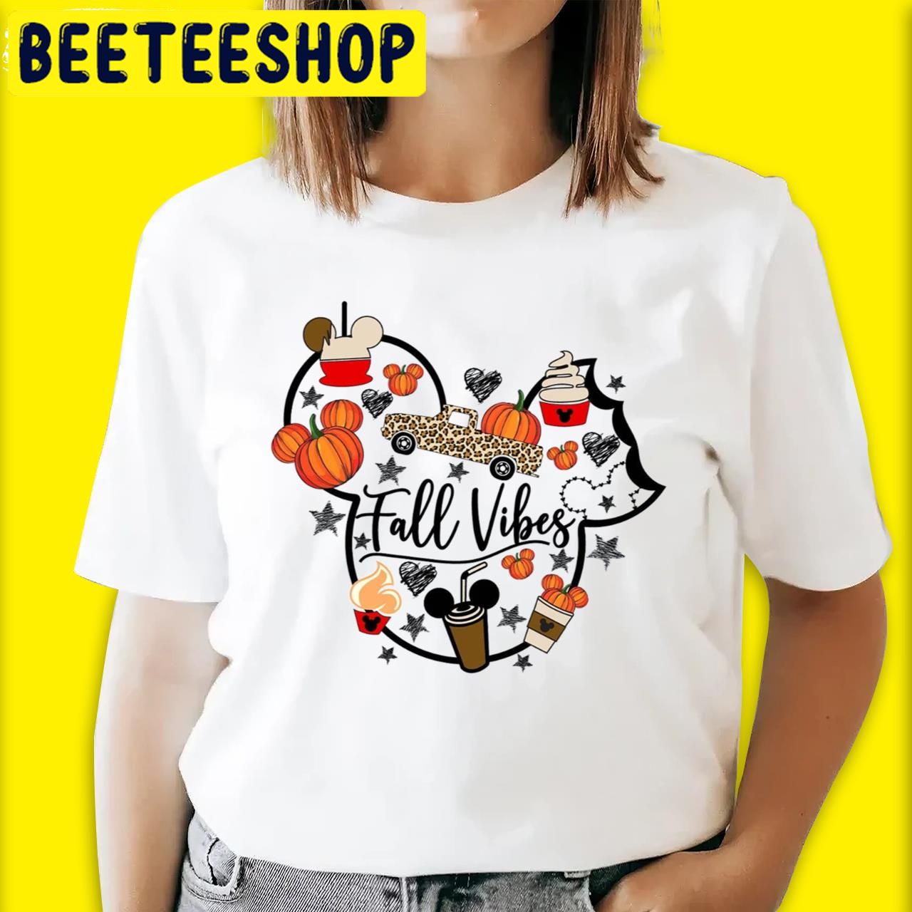 Disney Thanksgiving Fall Vibes Disney Halloween Trending Unisex T-Shirt Disney Thanksgiving Fall Vibes Disney Halloween Trending Unisex T-Shirt