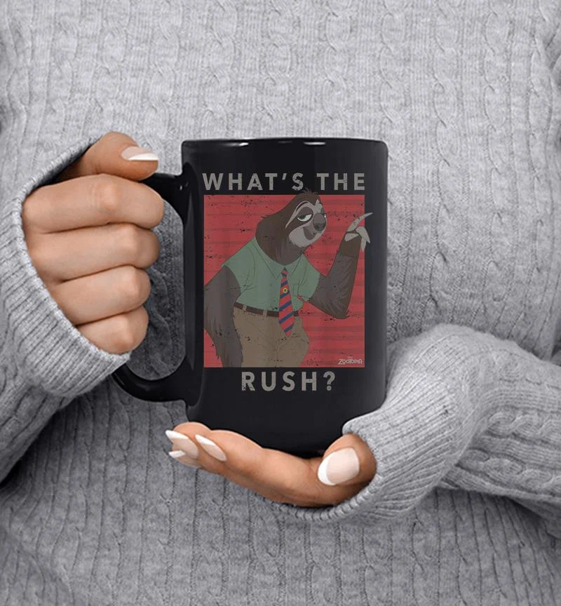 Disney Zootopia Flash Whats The Rush Mug Disney Zootopia Flash Whats The Rush Mug