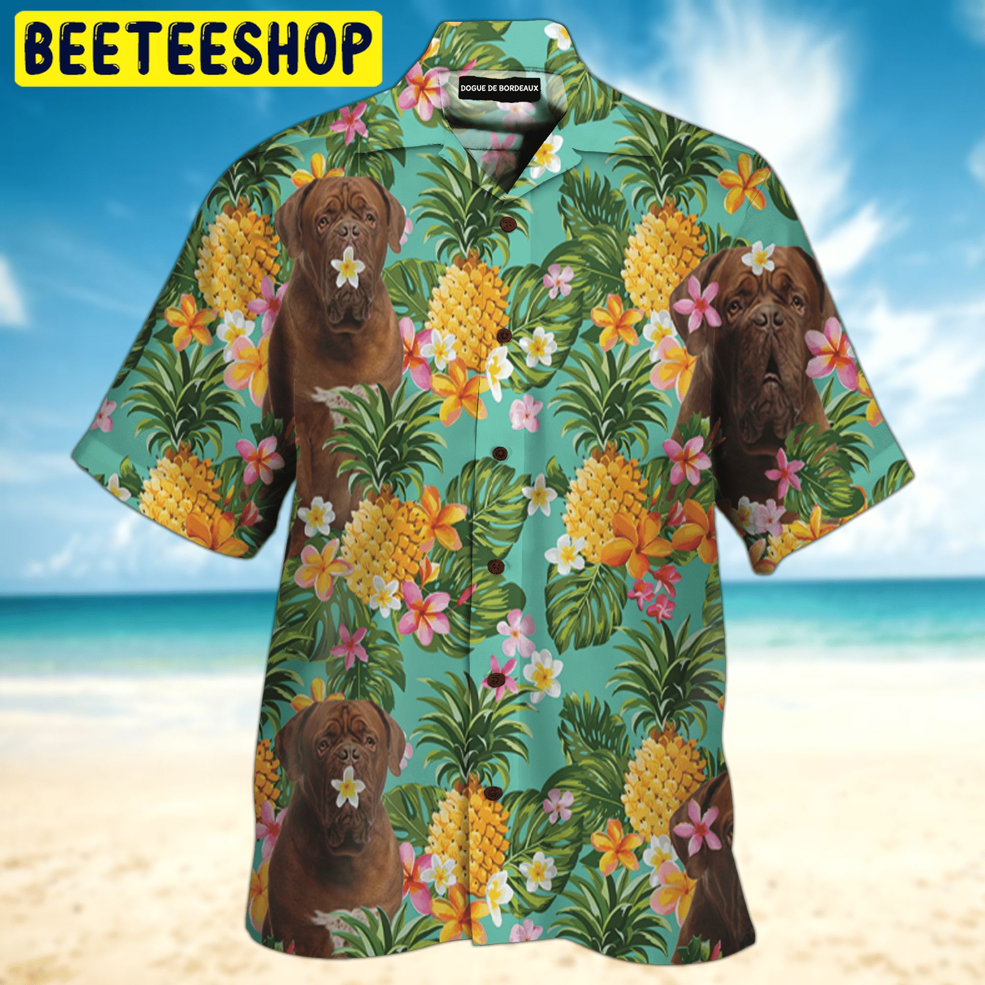 Dogue De Bordeaux Trending Hawaiian Shirt Dogue De Bordeaux Trending Hawaiian Shirt