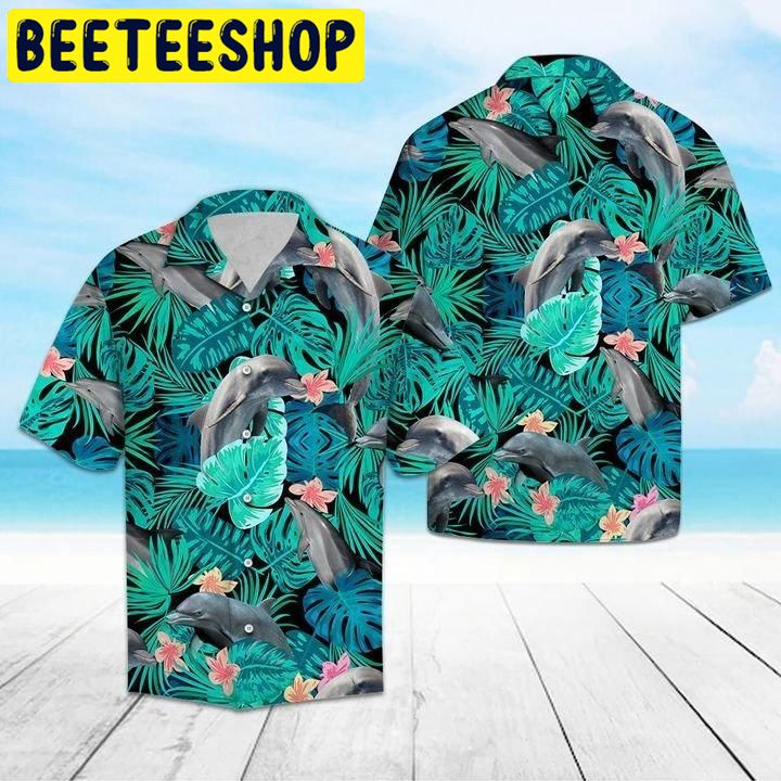 Dolphin Hawaiian Shirt Dolphin Hawaiian Shirt