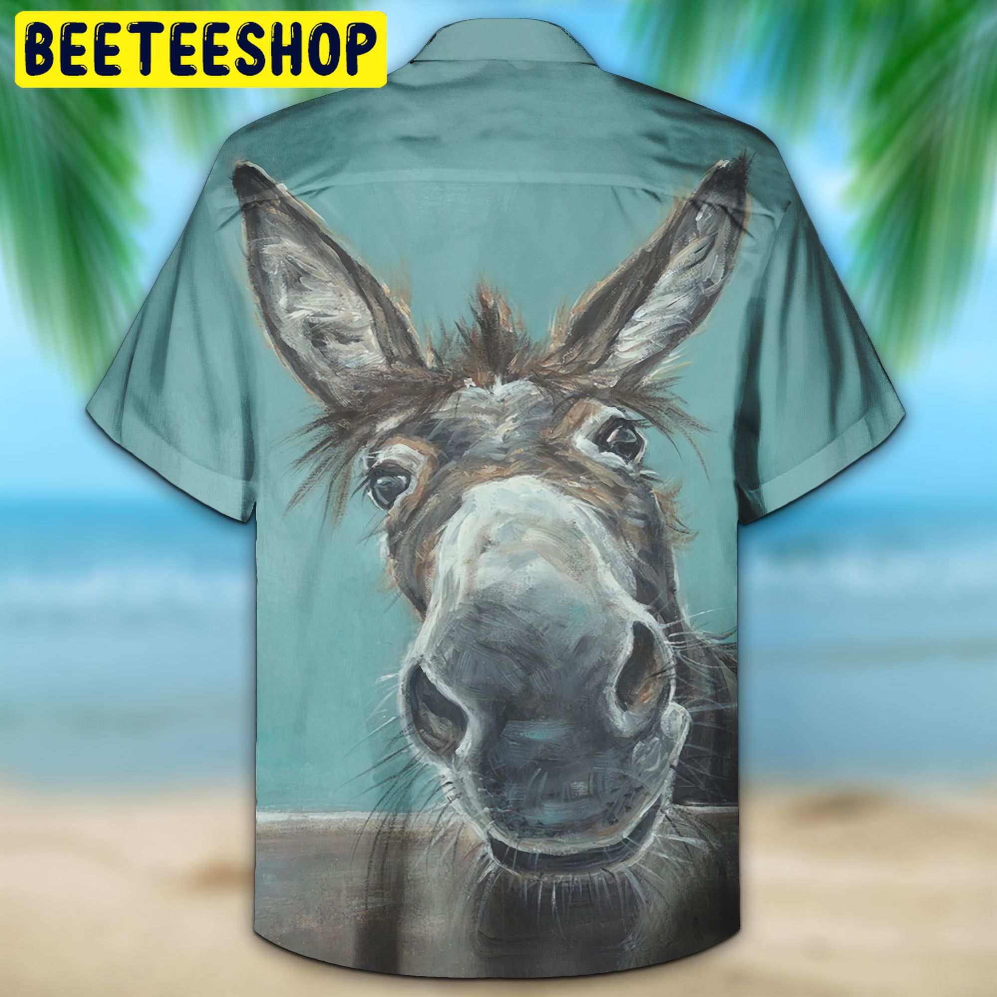 Donkey So Cute 3D All Over Printed Trending Hawaiian Shirt Donkey So Cute 3D All Over Printed Trending Hawaiian Shirt