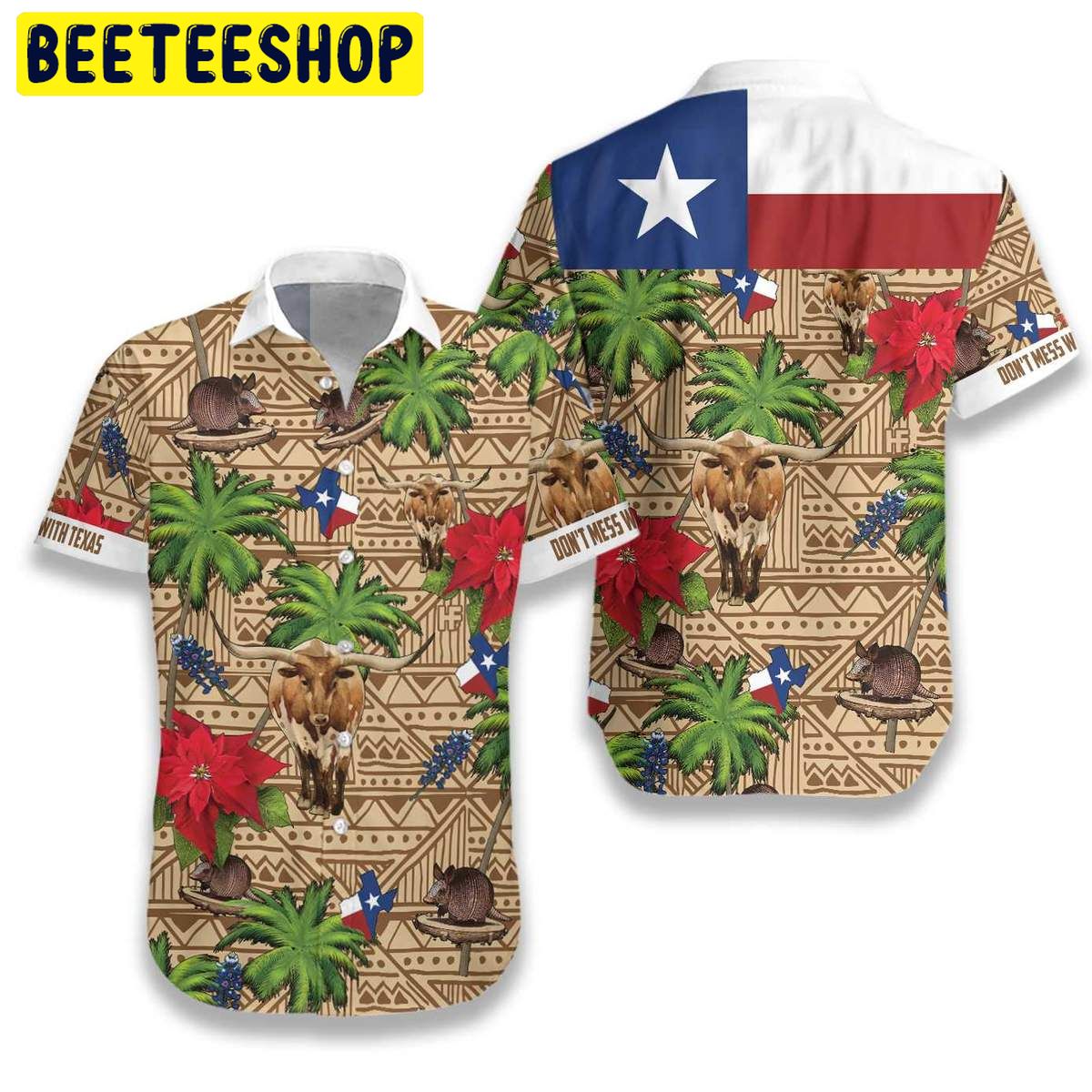 Don't Mess With Texas Trending Hawaiian Shirt Don't Mess With Texas Trending Hawaiian Shirt