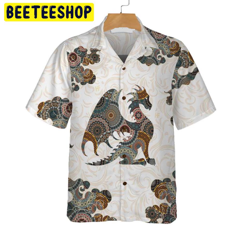 Dragon Colorful Mandala Trending Hawaiian Shirt Dragon Colorful Mandala Trending Hawaiian Shirt