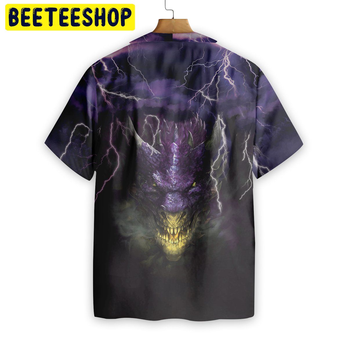Dragon Head Lightning Trending Hawaiian Shirt Dragon Head Lightning Trending Hawaiian Shirt
