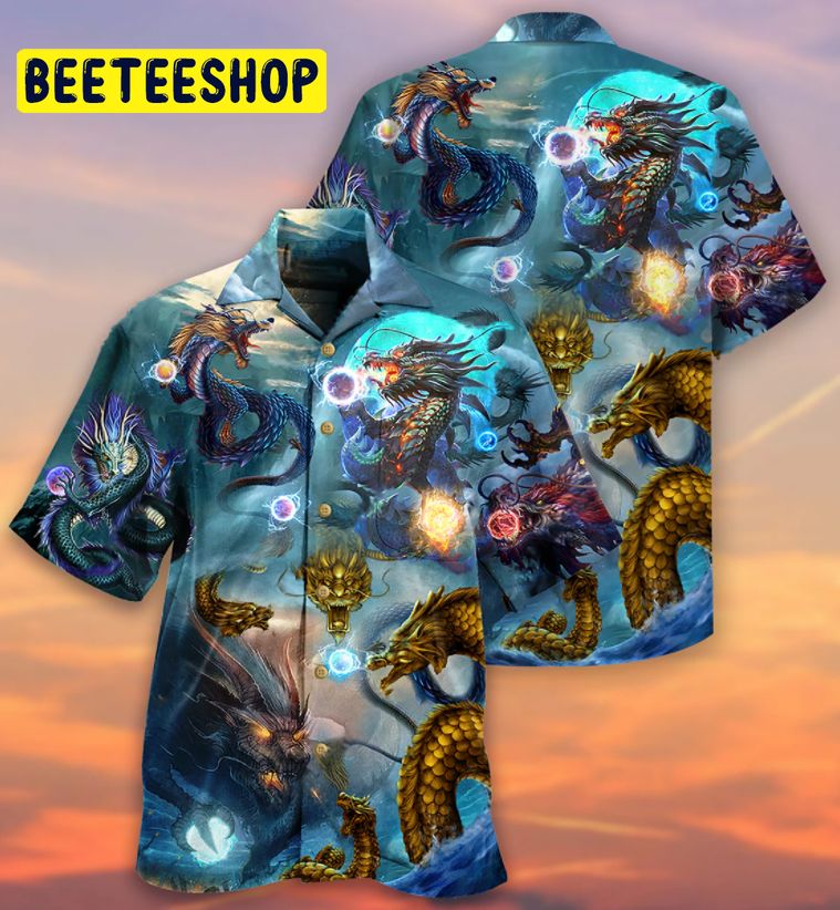 Dragon Love Life Design Trending Hawaiian Shirt Dragon Love Life Design Trending Hawaiian Shirt