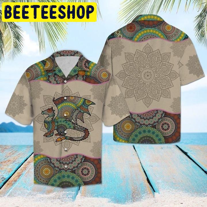 Dragon Mandala Hawaiian Shirt Dragon Mandala Hawaiian Shirt