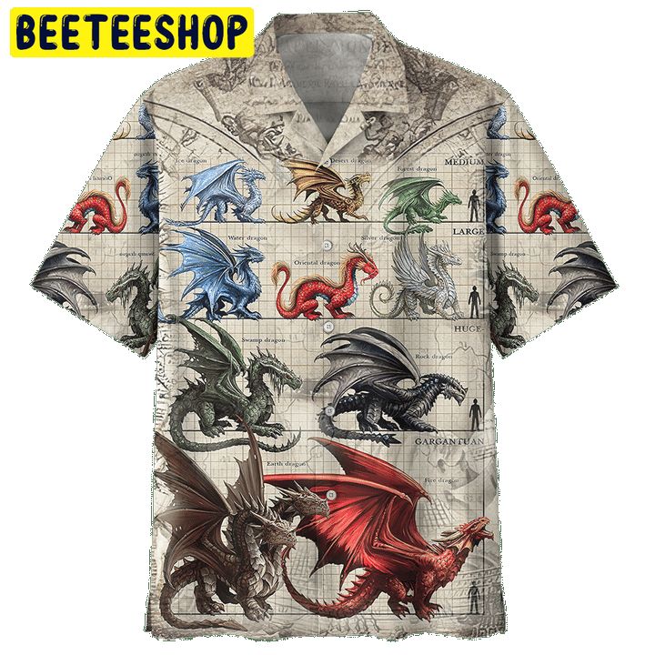 Dragon Trending Hawaiian Shirt Dragon Trending Hawaiian Shirt