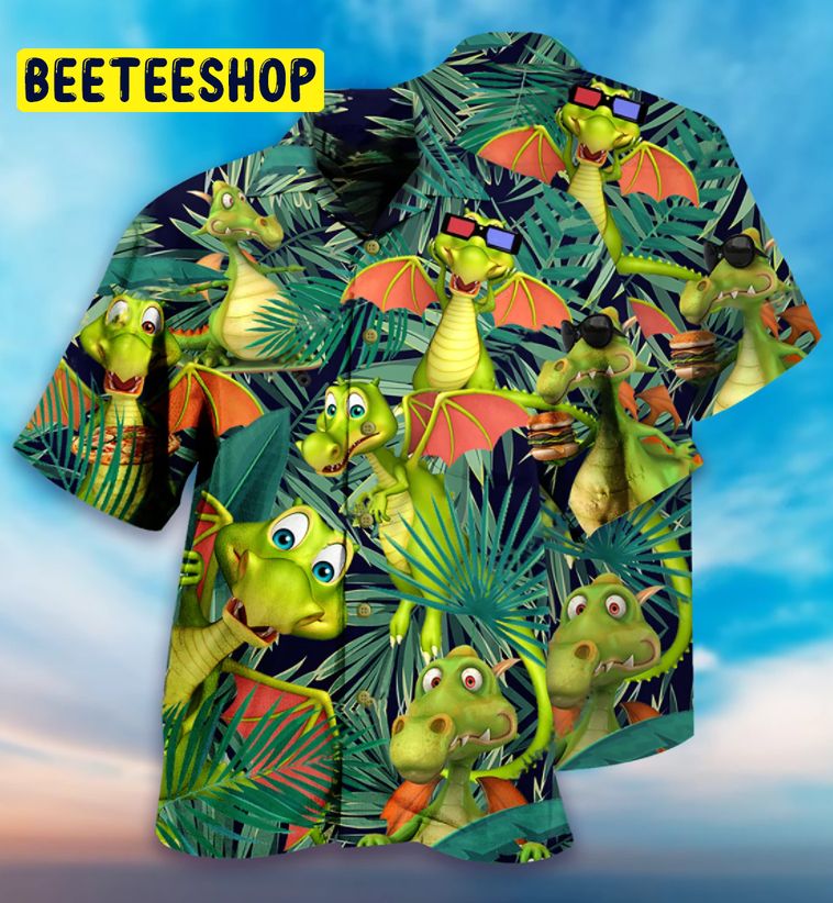 Dragon Tropical Love Life Trending Hawaiian Shirt Dragon Tropical Love Life Trending Hawaiian Shirt