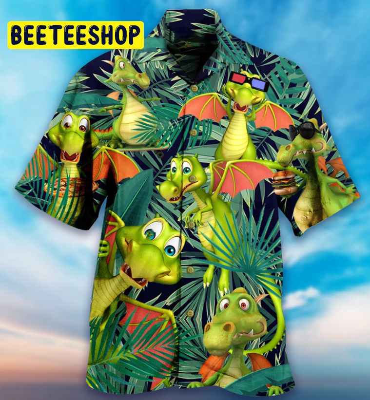 Dragon Tropical Love Life Trending Hawaiian Shirt Dragon Tropical Love Life Trending Hawaiian Shirt