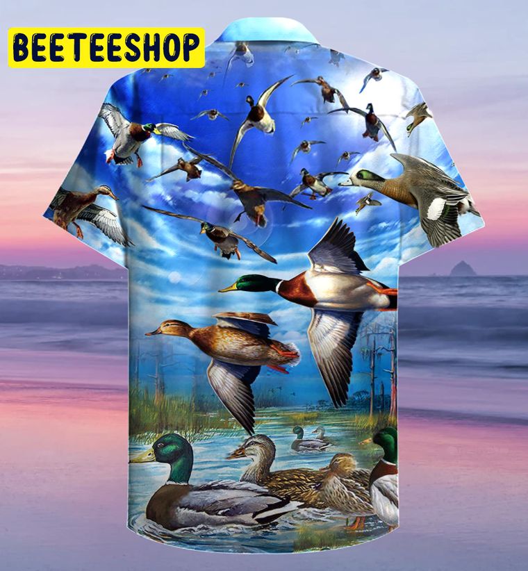 Ducks Keep Your Freedom Wild Trending Hawaiian Shirt Ducks Keep Your Freedom Wild Trending Hawaiian Shirt