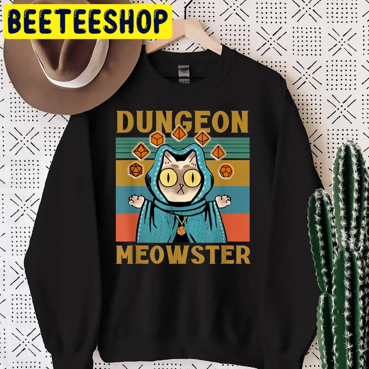 Dungeon Meowster Funny Nerdy Halloween Trending Unisex T-Shirt Dungeon Meowster Funny Nerdy Halloween Trending Unisex T-Shirt