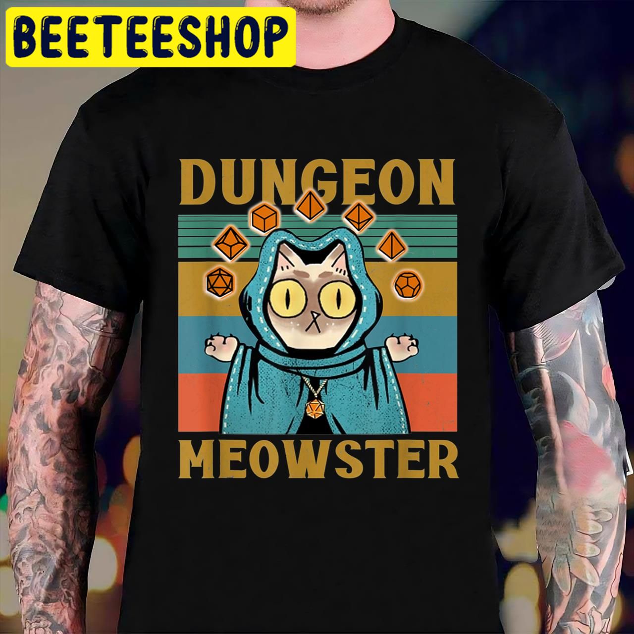 Dungeon Meowster Funny Nerdy Halloween Trending Unisex T-Shirt Dungeon Meowster Funny Nerdy Halloween Trending Unisex T-Shirt