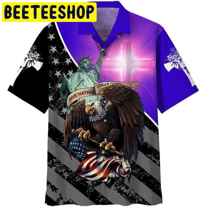 Eagle Patriot Statue Of Liberty Hawaiian Shirt Eagle Patriot Statue Of Liberty Hawaiian Shirt