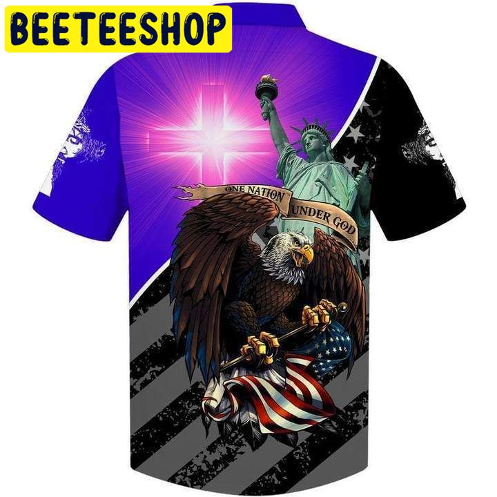 Eagle Patriot Statue Of Liberty Hawaiian Shirt Eagle Patriot Statue Of Liberty Hawaiian Shirt