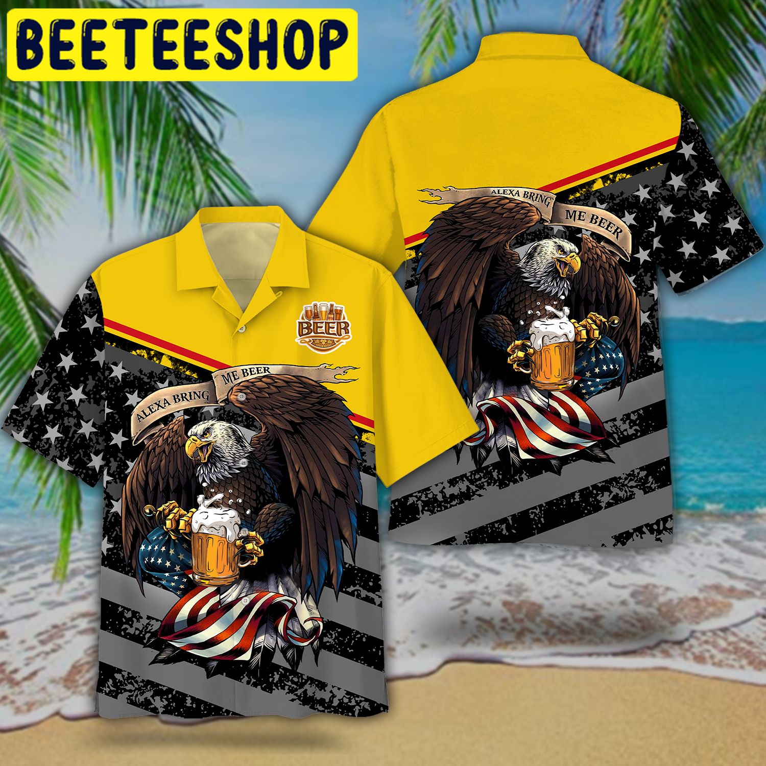 Eagles Beer Hawaiian Shirt Eagles Beer Hawaiian Shirt