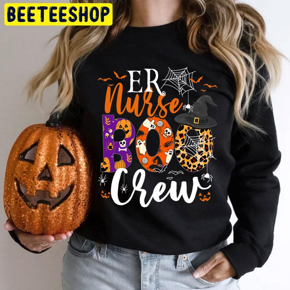 Er Nurse Boo Crew Halloween Trending Unisex T-Shirt Er Nurse Boo Crew Halloween Trending Unisex T-Shirt