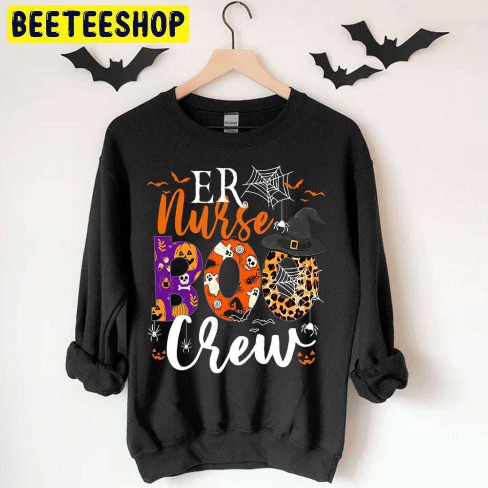 Er Nurse Boo Crew Halloween Trending Unisex T-Shirt Er Nurse Boo Crew Halloween Trending Unisex T-Shirt